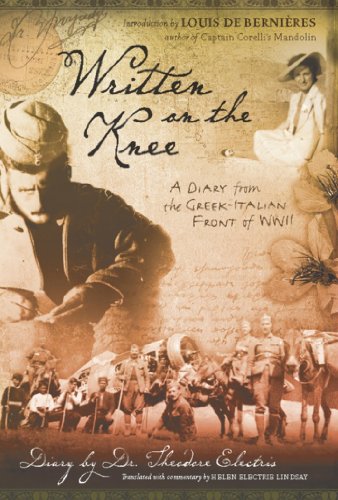 Cover of Written on the Knee: A Diary from the Greek-Italian Front of WWII
