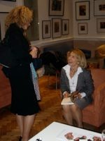 Guests at the London launch of Written on the Knee